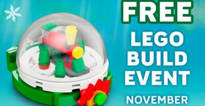 Family Fun for the Holidays – Free LEGO Train Snow Globe Event at B&N!