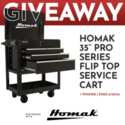 Get Organized: Win a Homak Pro Series Service Cart!