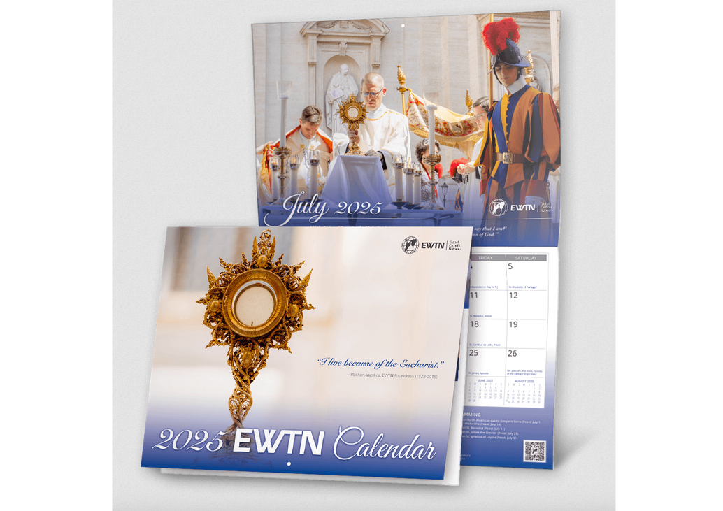 TrySpree Enjoy a FaithFilled Year with a FREE 2025 EWTN Calendar!