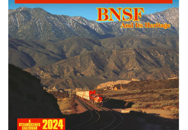 TrySpree 2024 BNSF Railway Calendar for Free