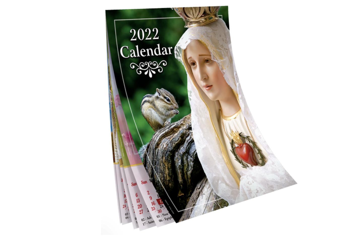 TrySpree Free Calendar from Mary Queen