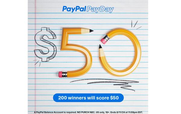  Jackpot Time: PayPal Pay Day Giveaway (200 Winners!)!