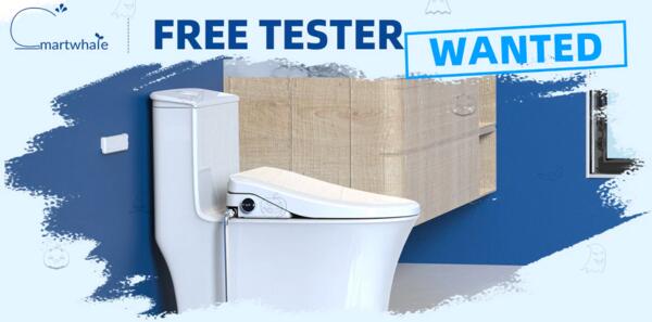 Clean and Comfortable! Possible Free SmartWhale Bidet Cleanslet Available!