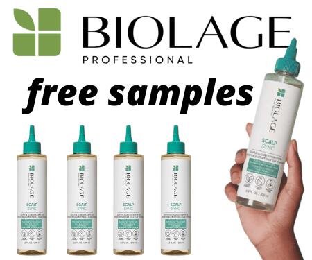 Nourish Your Scalp with a Free Biolage Scalp Sync Purifying Concentrate Sample!