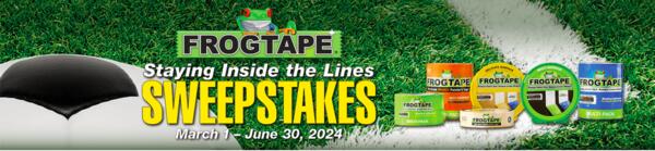 Sweepstakes: FrogTape Staying Inside the Lines Soccer 