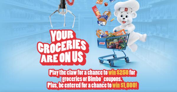 Groceries on Bimbo? Yes, Please! Enter to Win Instantly!