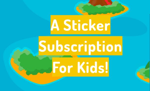 Sticker Mania! 2 FREE Months of Sticker Treasure for Kids!