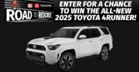 Gear Up for the Journey: Win a 2025 Toyota 4Runner!