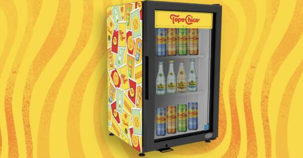 Holiday Refreshment Awaits: Win a Stocked Topo Chico Mini Fridge!