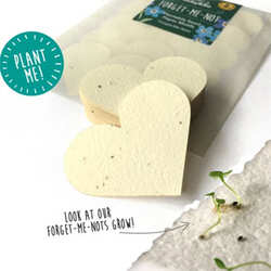 Free Plantable Seed Paper Heart – Nurture Nature with Love!