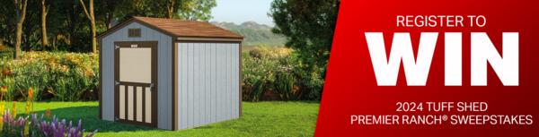 Backyard Goals? Enter to Win a 2024 Tuff Shed Premier Ranch!