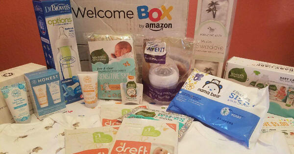 Free Amazon Baby Welcome Box 
