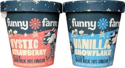 Deliciously Free: Funny Farm Goat Milk Ice Cream Pint!