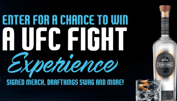 Claim Your Prize in the Jose Cuervo UFC Evergreen Giveaway