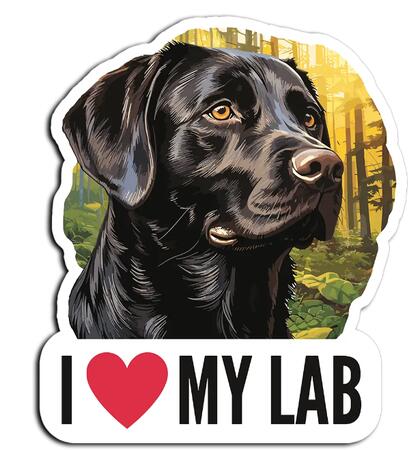 Hello Lab Lovers Sticker for FREE!