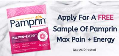 Score Free Pamprin Max Pain + Energy – Limited Supply!