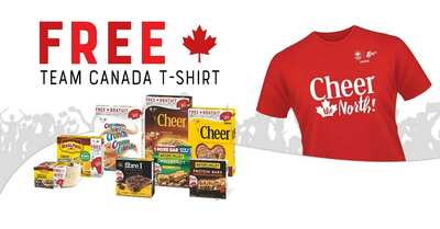 Wear Your Colors: Free Team Canada T-Shirt from General Mills!