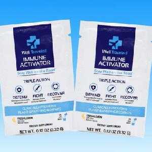 Claim a FREE Well Traveled Immune Activator Drink Mix Packets