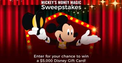 Magical Giveaway: Win a $5,000 Disney Gift Card!