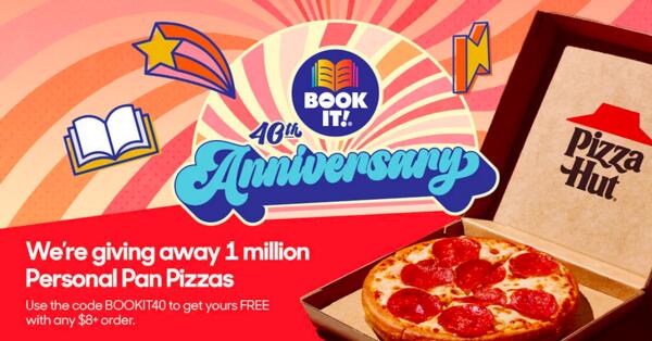 Don’t Miss Out: 1 Million Free Personal Pan Pizzas at Pizza Hut!