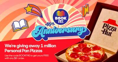 Don’t Miss Out: 1 Million Free Personal Pan Pizzas at Pizza Hut!