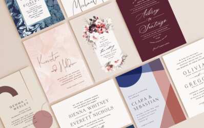 Wedding Invitation Kit Samples for Free