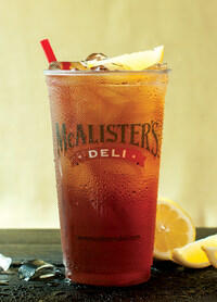 Secure a Free Tea at McAlister's Deli!