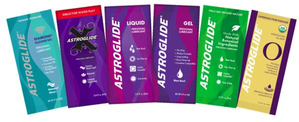 Get your choice of 12 different FREE Astroglide lubricant!