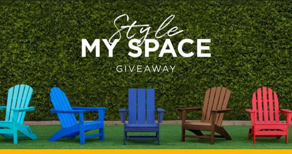 Enter and WIN Win a POLYWOOD Backyard Makeover & More Worth $25,000!