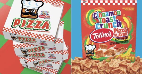 A Flavor Mashup You Have to Taste—Free Cinnamon Toast Crunch Pizza Cereal!