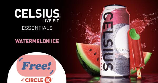 Watermelon Fresh, Energy Boosted – Free CELSIUS at Circle K!