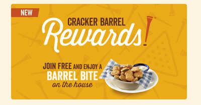 Free Barrel Bites for Joining & a Birthday Dessert!