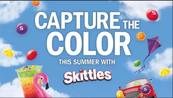 Enter the Skittles Capture The Color Sweepstakes Today!