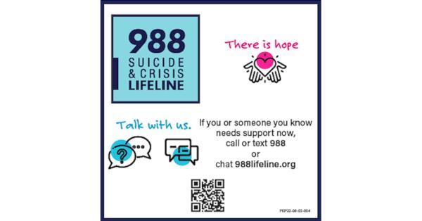 Be a Lifeline: Get a Free 988 Suicide & Crisis Magnet Today!