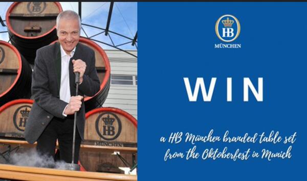 Hofbrau Oktoberfest Table Set Up for Grabs – Enter Now!