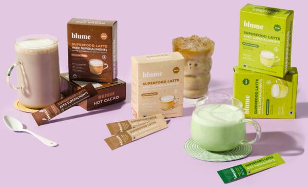 8ct Box of Blume Superfood Lattes for Free After Rebate