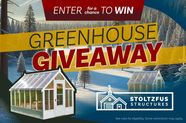 Grow All Year Round with This $6,000 Greenhouse—Enter Today!