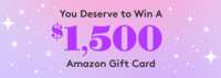 Get Everything on Your Wishlist: Win a $1,500 Amazon Gift Card!