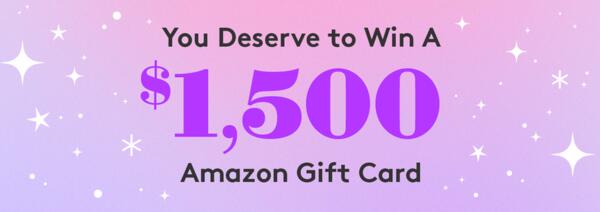 Get Everything on Your Wishlist: Win a $1,500 Amazon Gift Card!