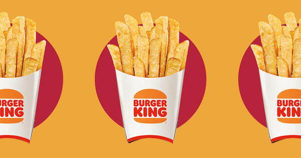 Win a Free Fries Every Week at Burger King