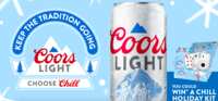 Holiday Cheer Is Here: Win Instantly with Coors Light!