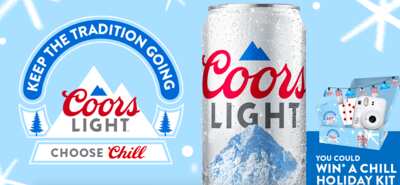 Holiday Cheer Is Here: Win Instantly with Coors Light!