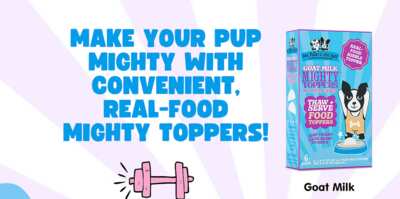 Nourish Your Pet with Free Mighty Toppers by The Bear & The Rat After Rebate!