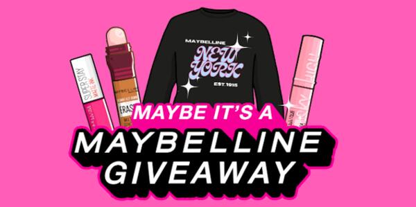 $300 Maybelline Prize Pack Giveaway – Enter Now!