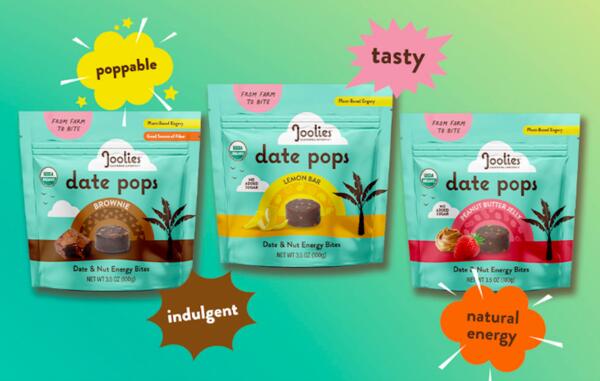 Bag of Joolie's Date Pops for Free After Rebate