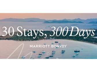 Marriott Bonvoy 30 Stays 300 Days Contest 