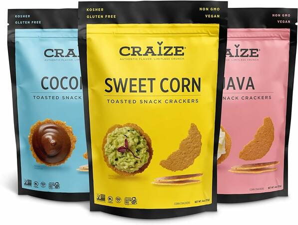 Healthy Snacking: Free Craize Clean Cracker Crisps!