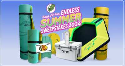 Summer Fun Awaits: Enter to Win Aqua Lily Pads and Custom Coolers!