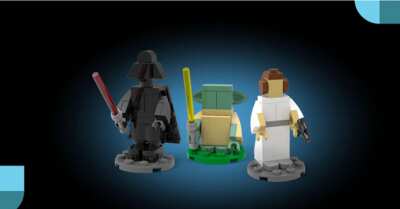 Build a LEGO Star Wars Character and take it home with you for FREE!
