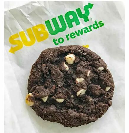 Free Subway Cookie on your birthday